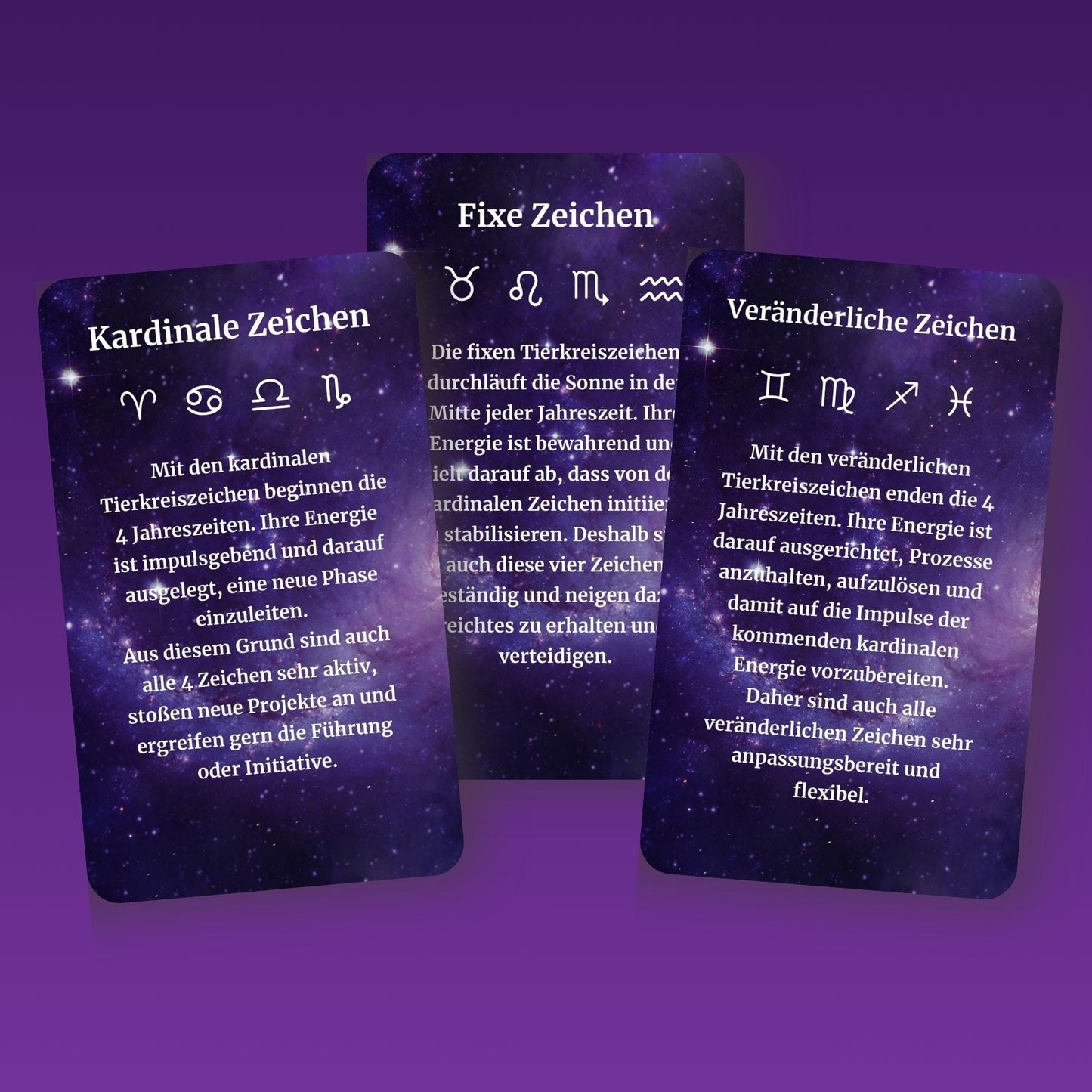 Astrologie Lounge Cards