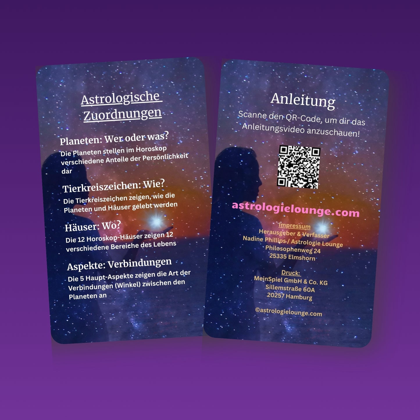 Astrologie Lounge Cards