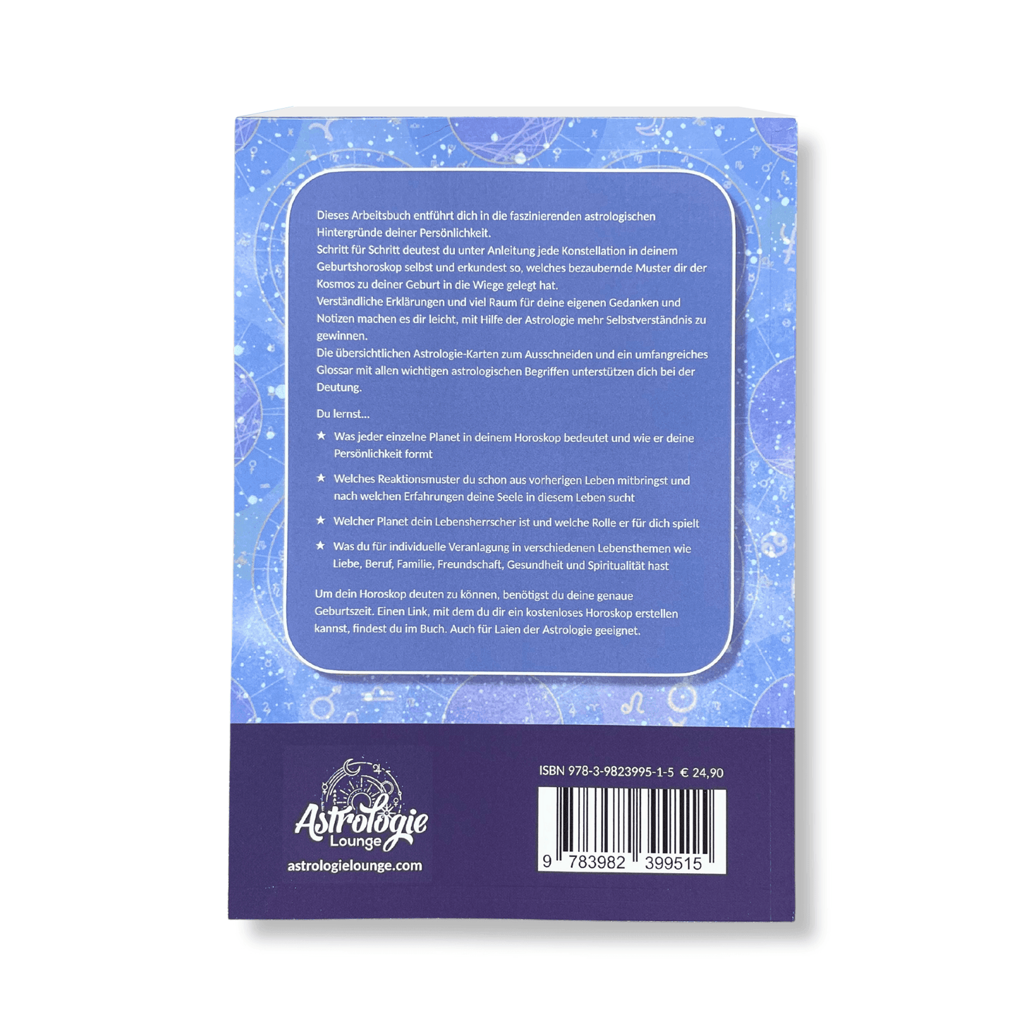 Mein Horoskop Arbeitsbuch hinten