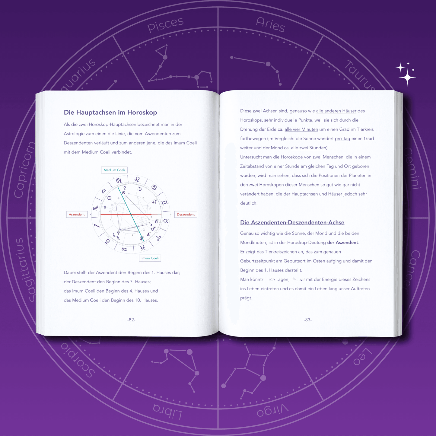 Mein Horoskop Arbeitsbuch Hauptachsen