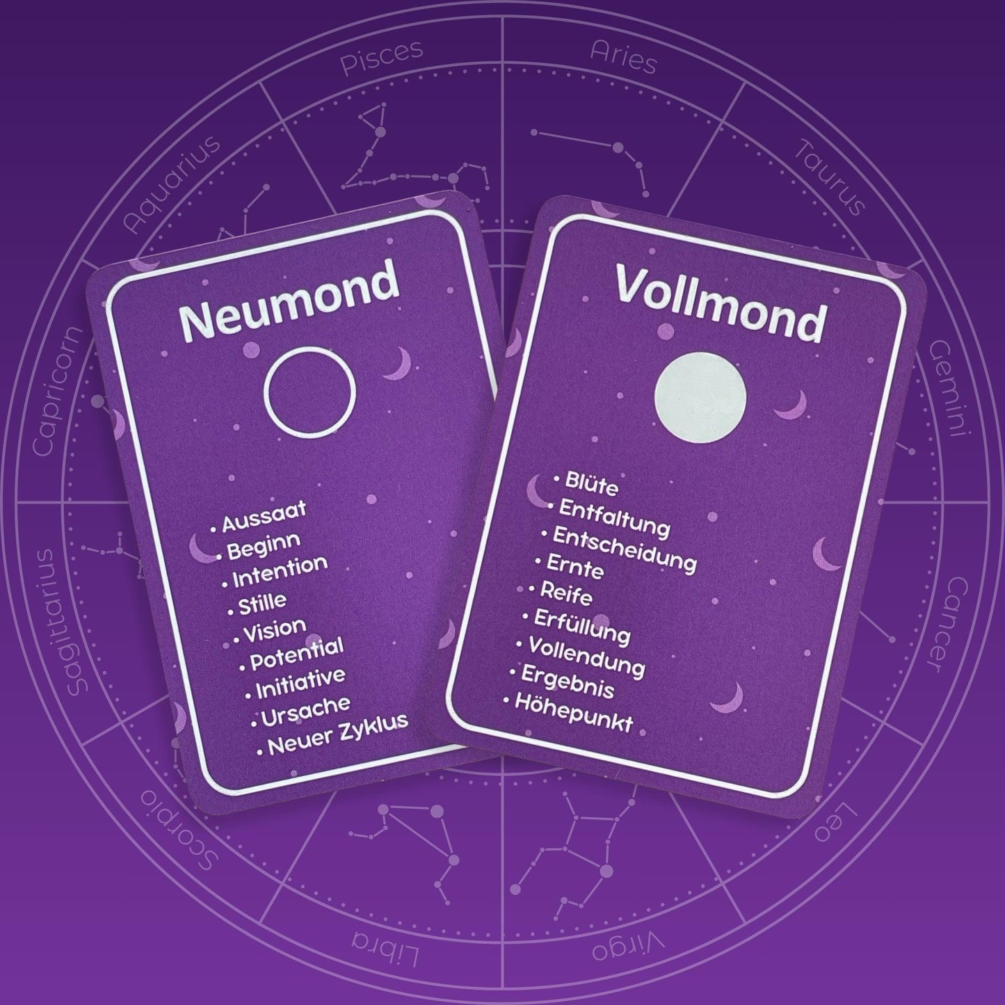 Astrologie Lernkarten