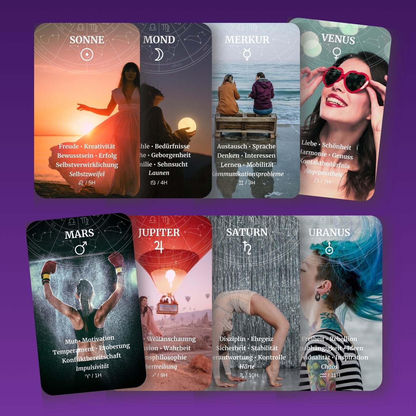 Astrologie Lounge Cards