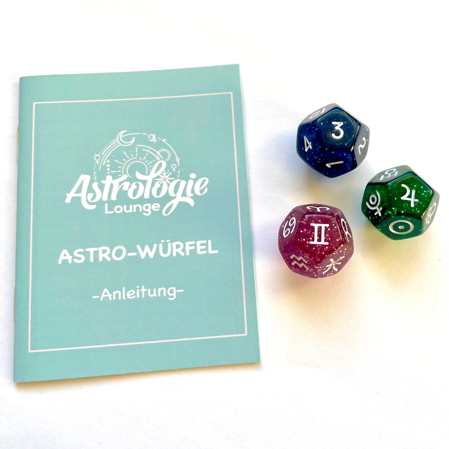 Astrologie-Würfel-Set
