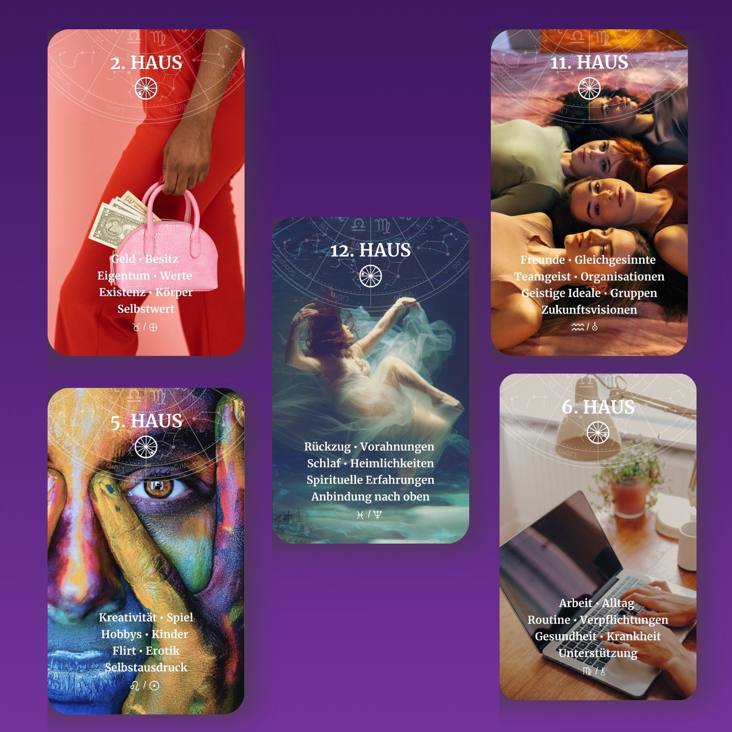 Astrologie Lounge Cards