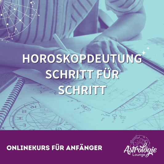 Horoskopdeutung Schritt für Schritt