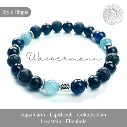 Heilstein Armband Wassermann