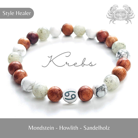 Heilstein Armband Krebs