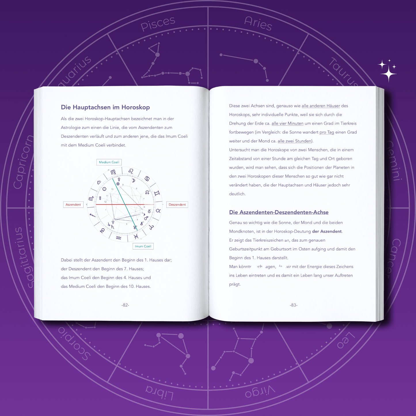 Mein Horoskop Arbeitsbuch Hauptachsen