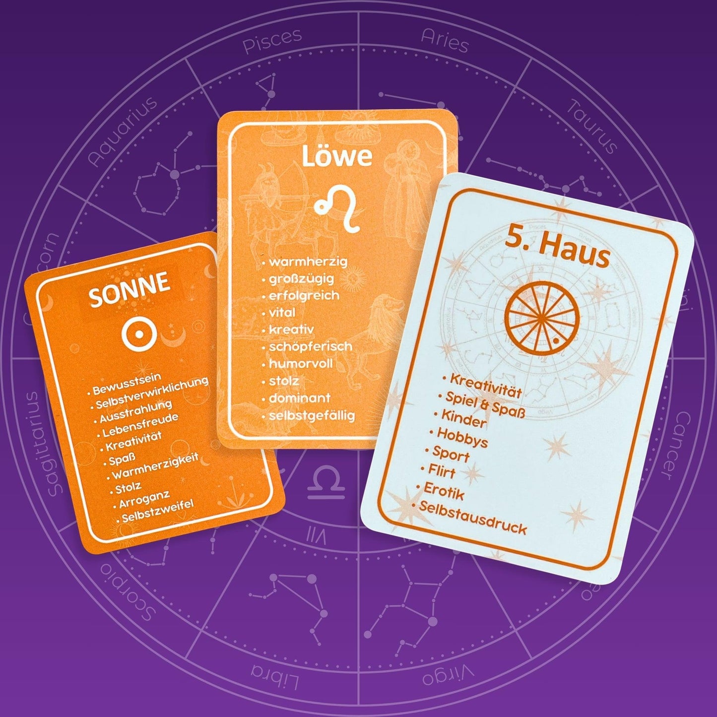 Astrologie Lernkarten